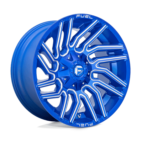 Fuel 1PC D774 TYPHOON 20x10 ET-18 6x135/5.5 Anodized Blue Milled