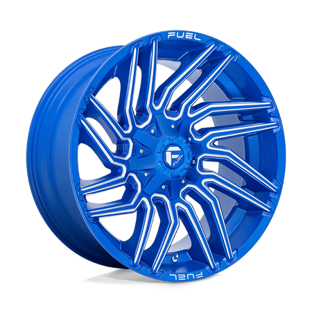 Fuel 1PC D774 TYPHOON 22x10 ET-18 8x180 Anodized Blue Milled