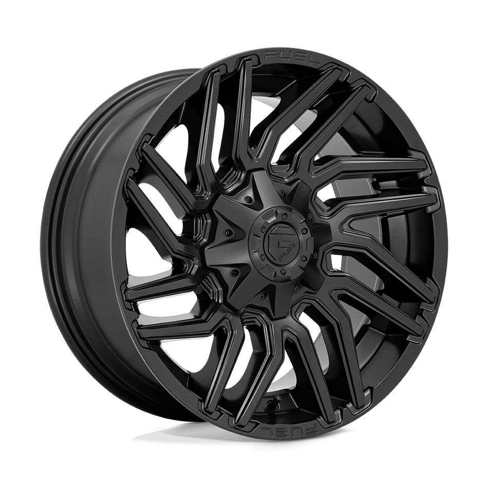 Fuel 1PC D775 TYPHOON 22x12 ET-44 8x165.1 Matte Black