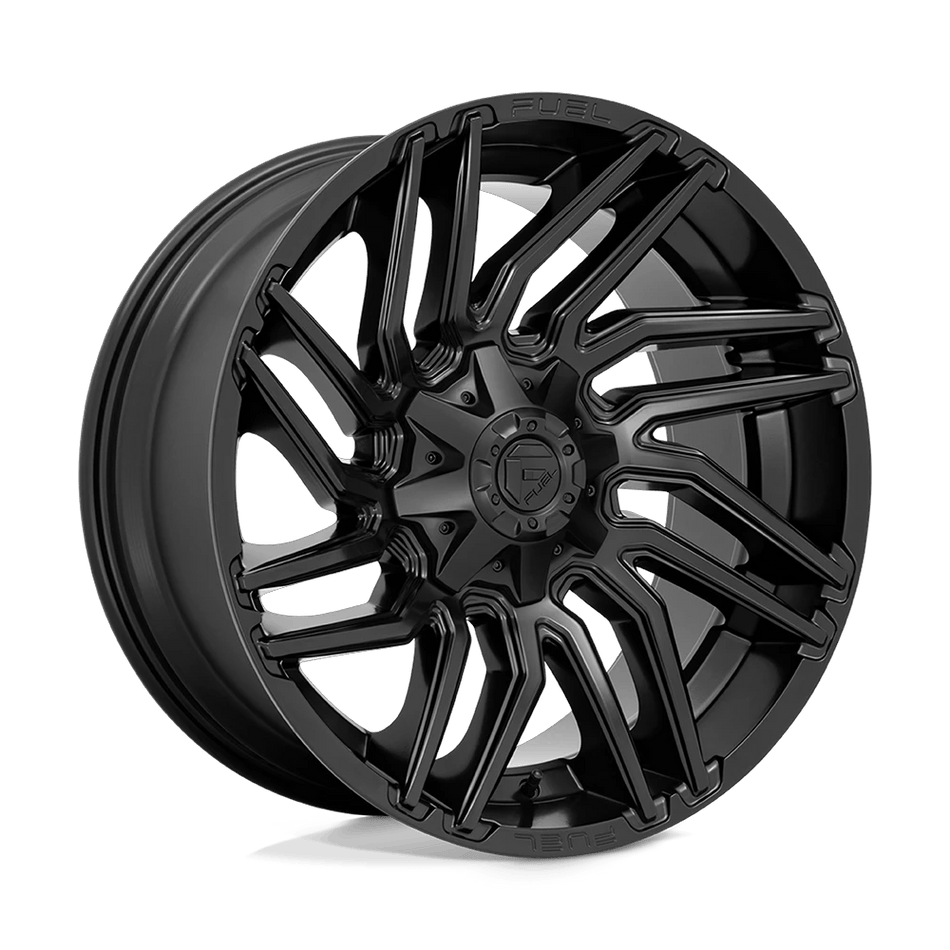 Fuel 1PC D775 TYPHOON 22x10 ET-18 8x180 Matte Black