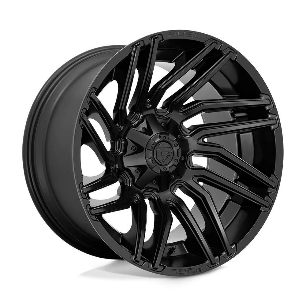 Fuel 1PC D775 TYPHOON 22x12 ET-44 5x114.3/5.0 Matte Black