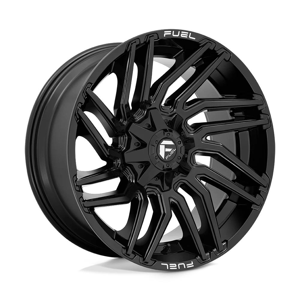 Fuel 1PC D776 TYPHOON 22x10 ET-18 8x170 Gloss Black