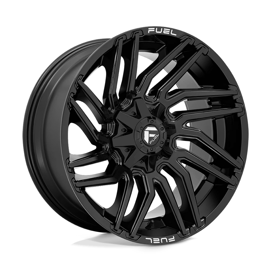 Fuel 1PC D776 TYPHOON 22x10 ET-18 8x180 Gloss Black