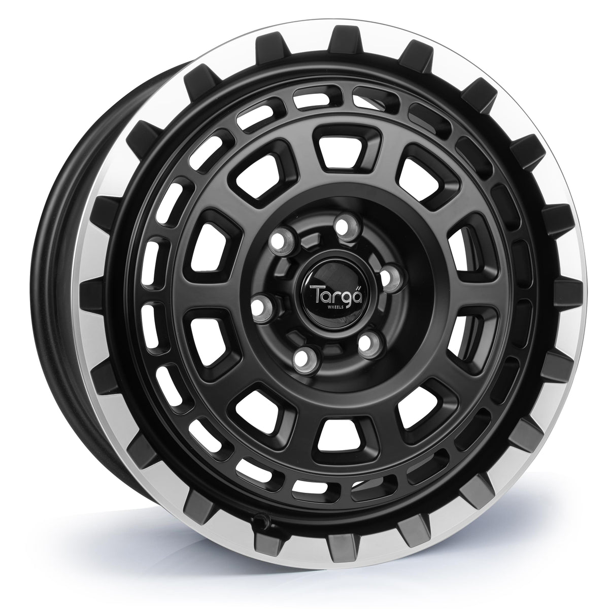 Targa TG9-HD 17x8 ET30 5x120 Matt Black / Machined Lip