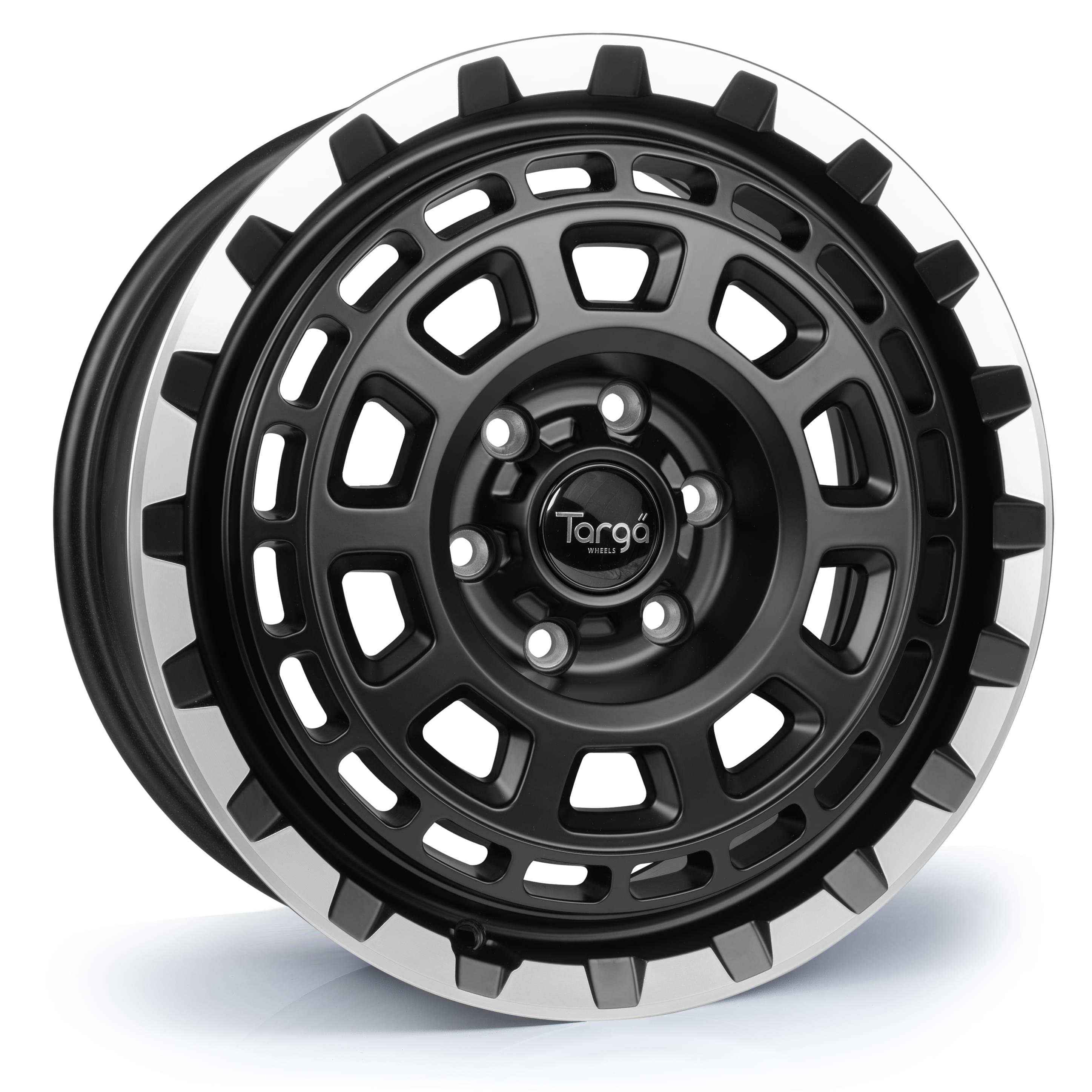 Targa TG9-HD 17x8 ET30 5x120 Matt Black / Machined Lip