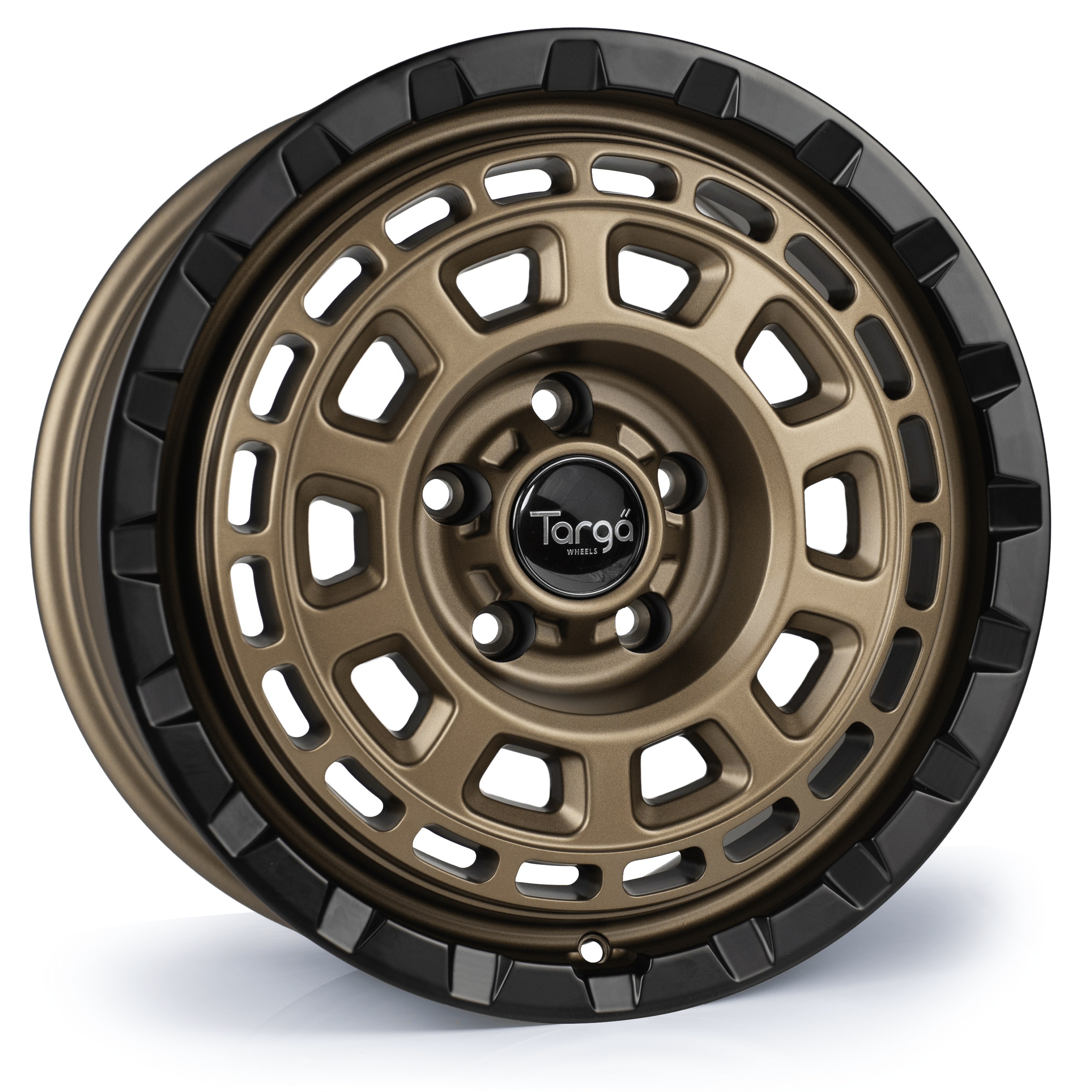 Targa TG9-HD 17x8 ET30 5x120 Bronze Centre Matt Black Lip