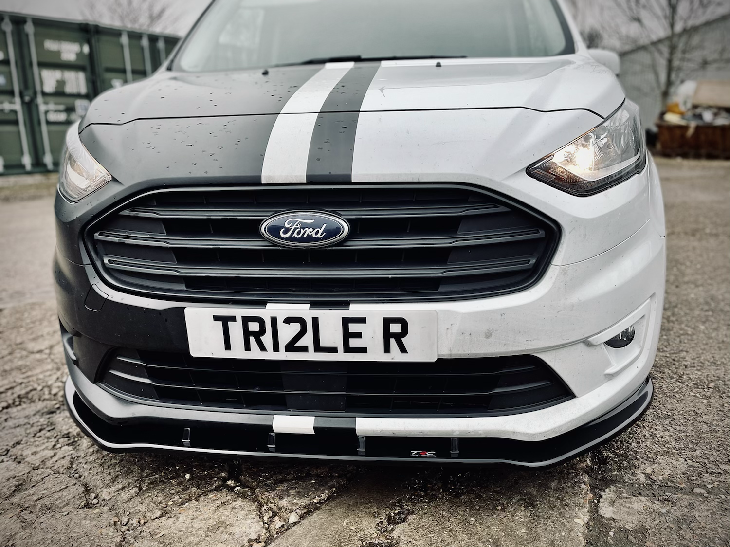 Ford Transit Connect MK2 Facelift Short Wheelbase - Front Splitter
