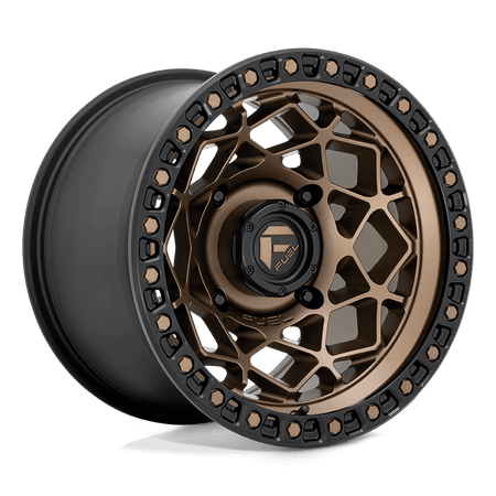 Fuel UTV D785 UNIT UTV 15x7 ET10 4x137 Bronze w/ Matte Black Ring
