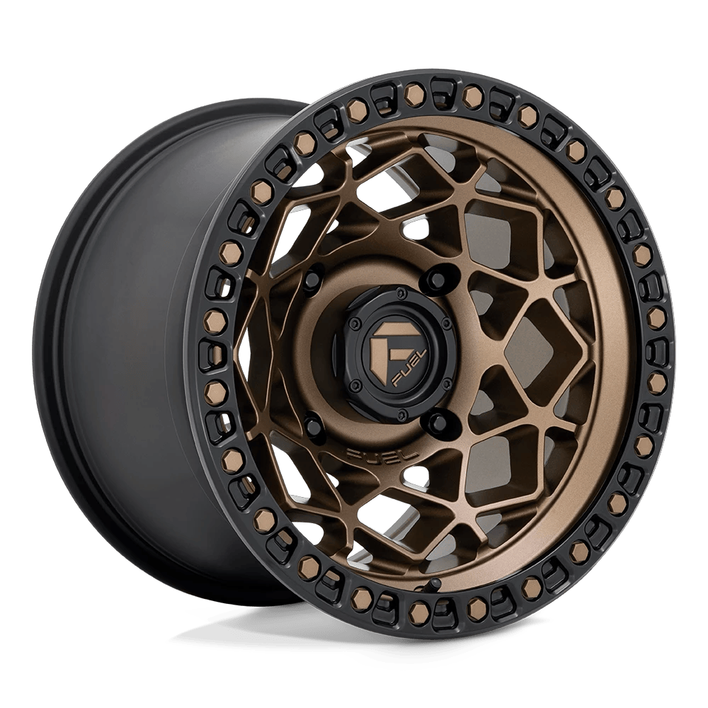 Fuel UTV D785 UNIT UTV 15x7 ET10 4x156 Bronze w/ Matte Black Ring
