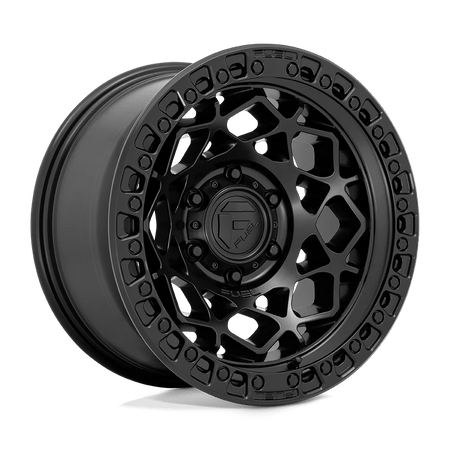 Fuel 1PC D786 UNIT 17x9 ET-12 6x139.7 Matte Black w/ Matte Black Ring