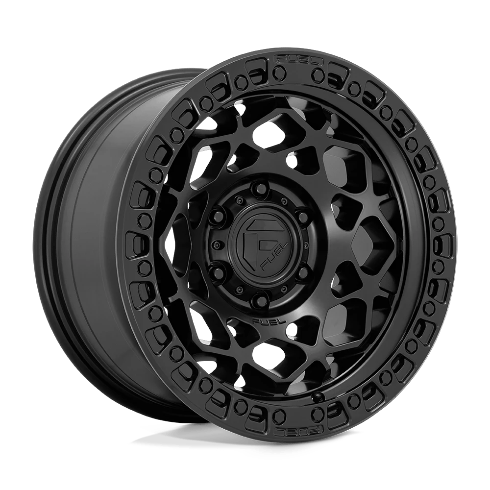 Fuel 1PC D786 UNIT 17x9 ET1 6x139.7 Matte Black w/ Matte Black Ring