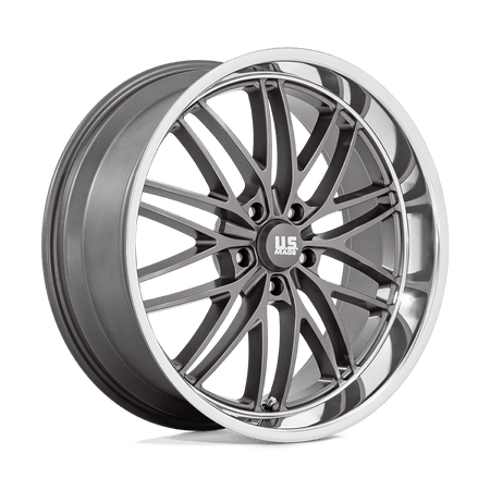 US Mag 1PC U139 SANTA CRUZ 22x9 ET15 5x127 Anthracite w/ Diamond Cut Lip