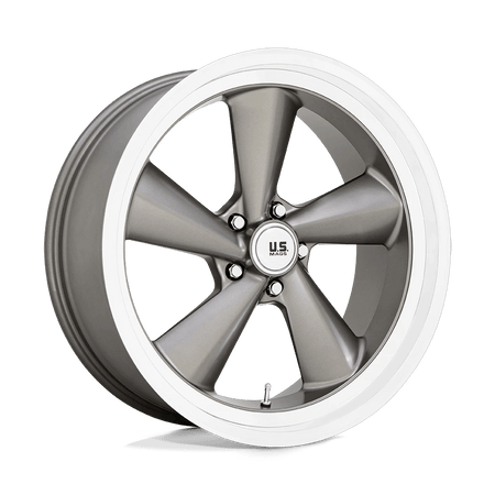 US Mag 1PC U137 TS 22x9 ET15 5x127 Anthracite w/ Diamond Cut Lip