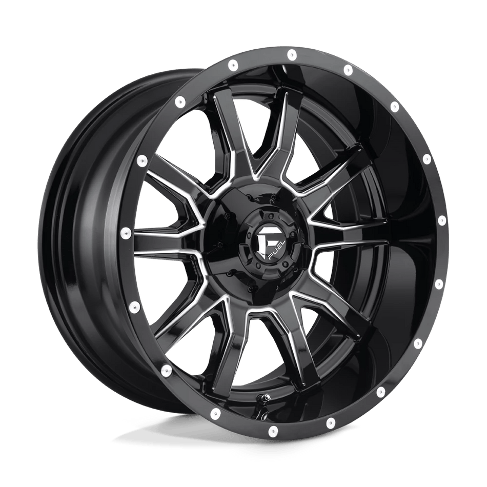 Fuel 1PC D627 VANDAL 20x9 ET19 6x135/5.5 Gloss Black Milled