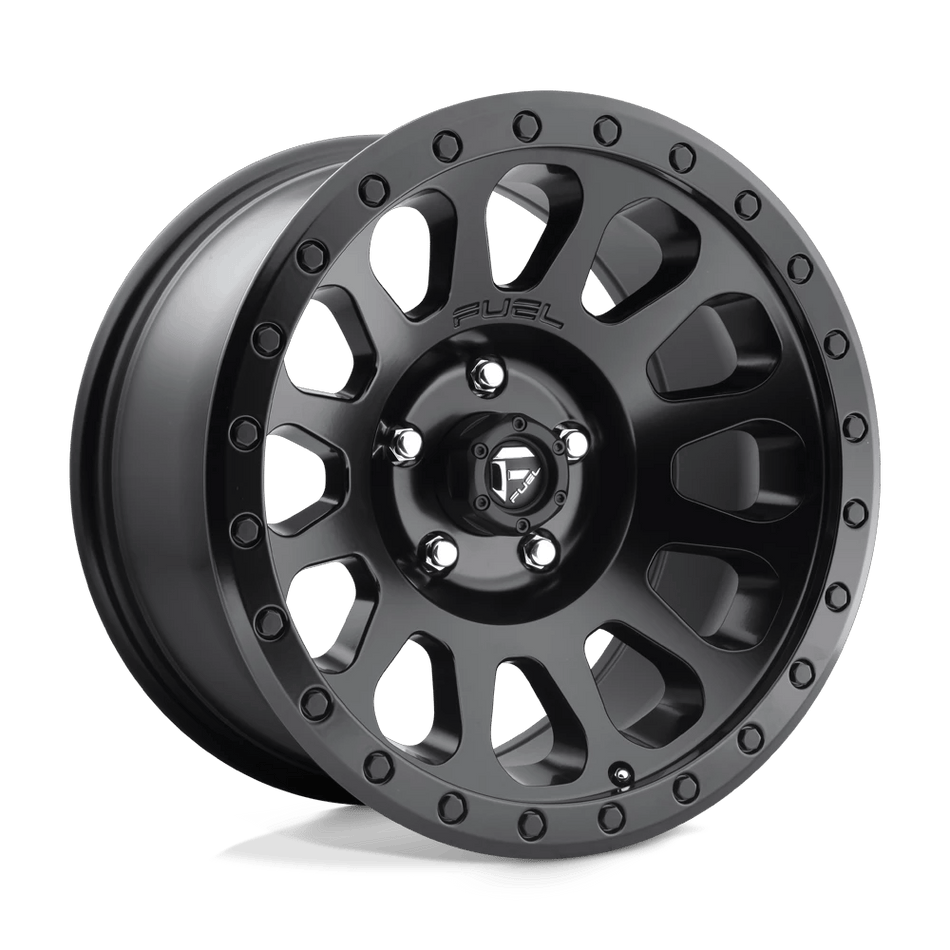 Fuel 1PC D579 VECTOR 17x9 ET-12 5x127 Matte Black