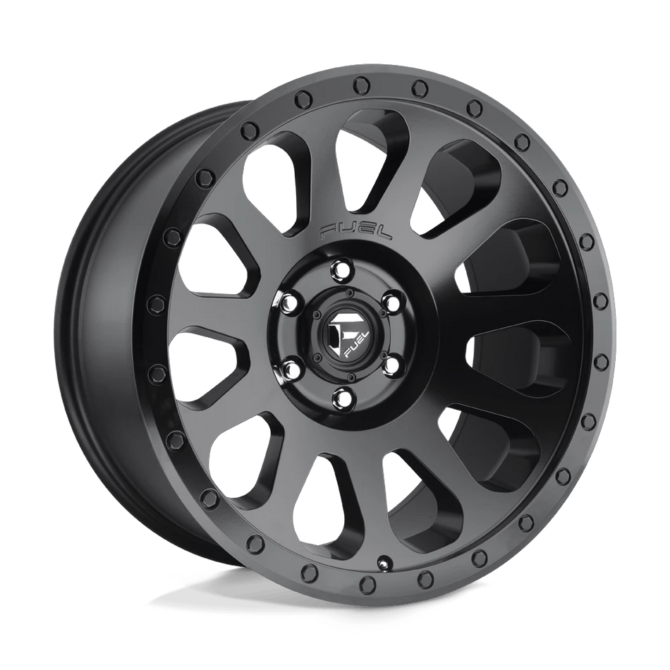 Fuel 1PC D579 VECTOR 20x10 ET-18 6x139.7 Matte Black