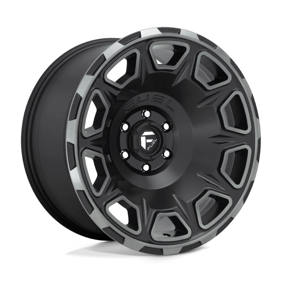 Fuel 1PC D686 VENGEANCE 17x9 ET-12 6x139.7 Matte Black Double Dark Tint