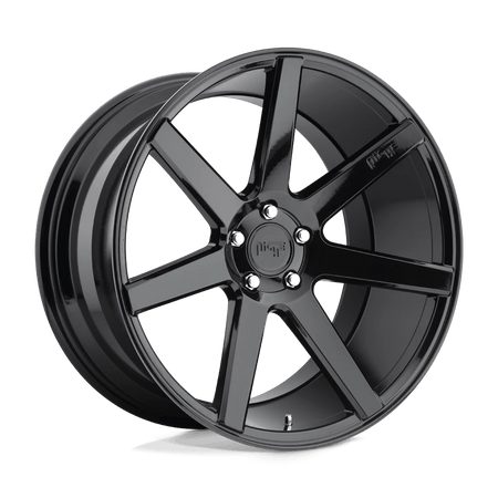 Niche 1PC M168 VERONA 19x9.5 ET48 5x112 Gloss Black