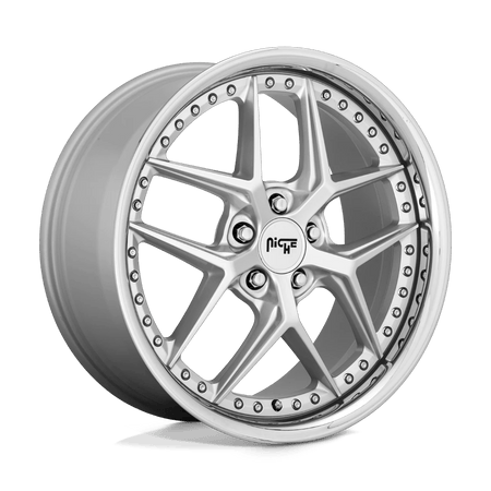 Niche 1PC M225 VICE 20x9 ET38 5x112 Matte Silver