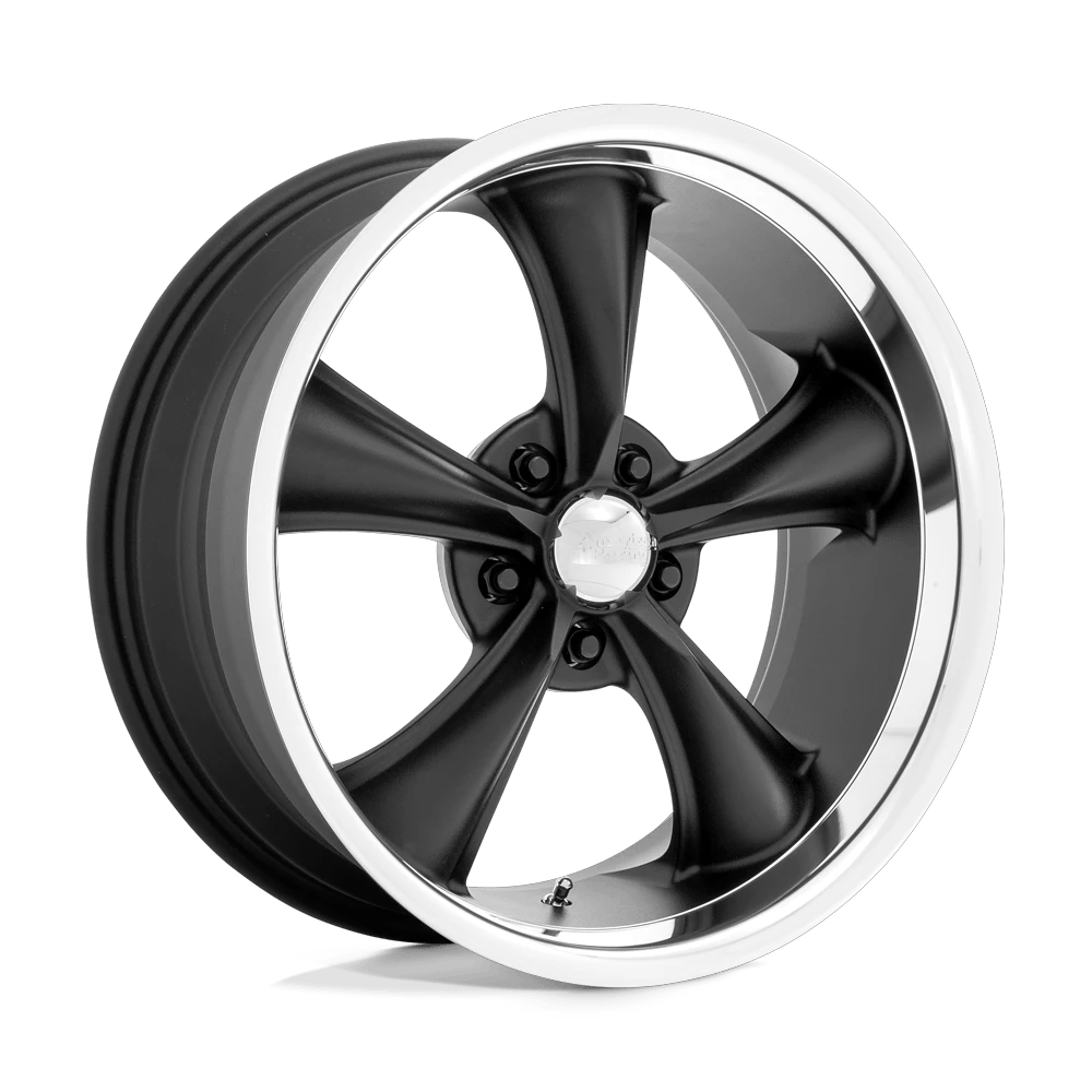 American Racing Vintage VN338 BOSS TT 20x10 ET2 5x120.6 Textured Black w/ Diamond Cut Lip