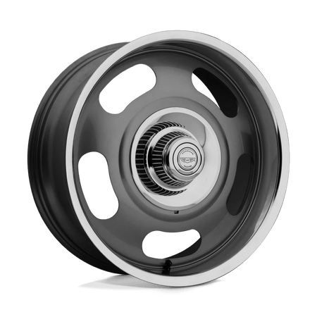 American Racing Vintage VN506 RALLY 20x9.5 ET0 BLANK Mag Gray Center w/ Polished Lip