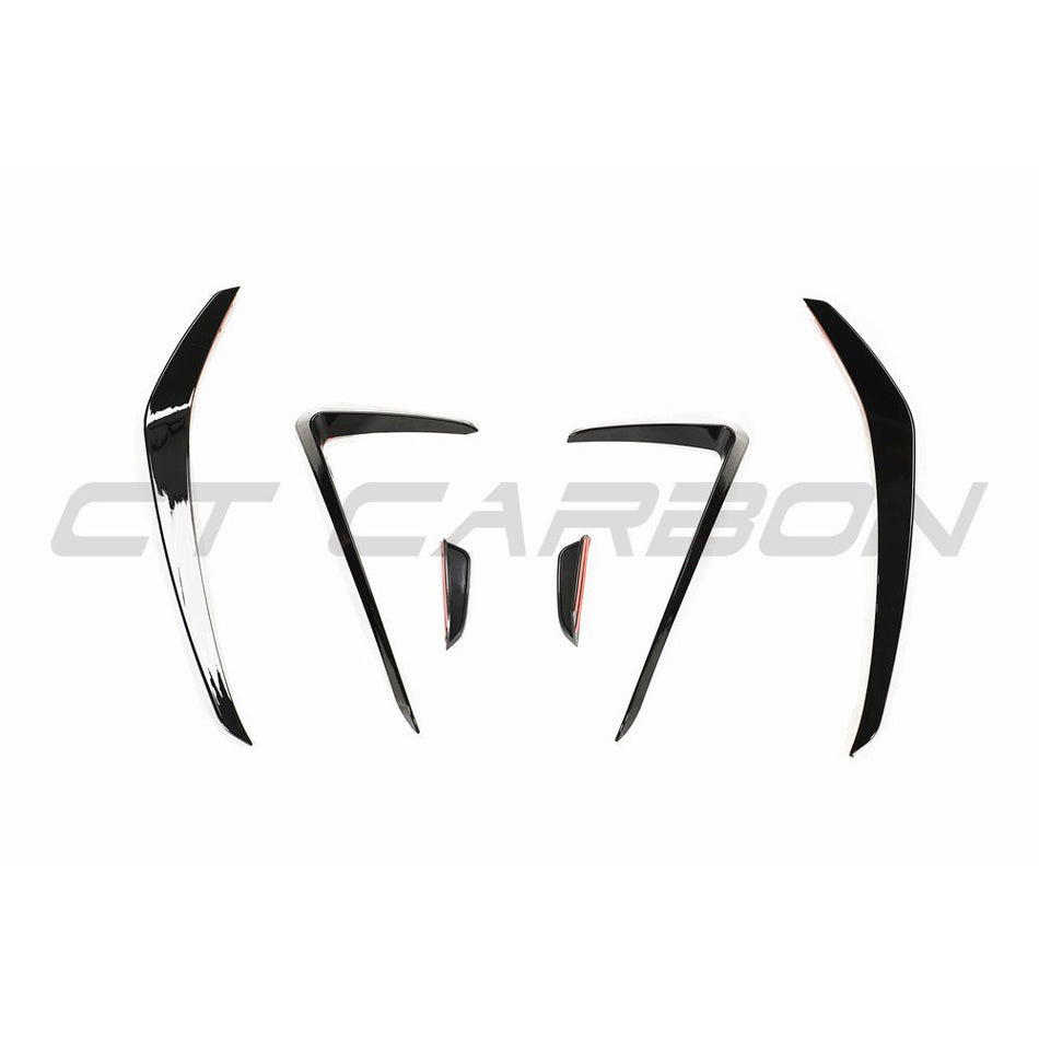 VOLKSWAGEN GOLF MK7.5 GTI FRONT BUMPER CANARDS