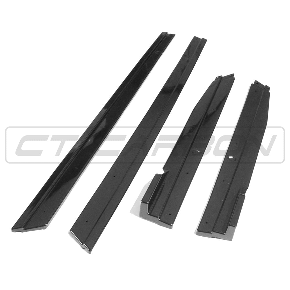 BLAK BY CT Side Skirts VOLKSWAGEN GOLF R/GTD/GTI MK7/7.5 2014-2020 GLOSS BLACK SIDE SKIRTS