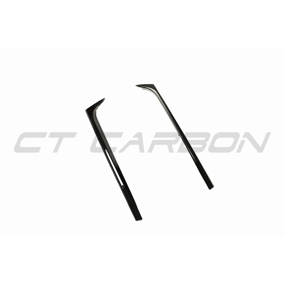 VOLKSWAGEN POLO MK5 GLOSS BLACK REAR WINDOW TRIM