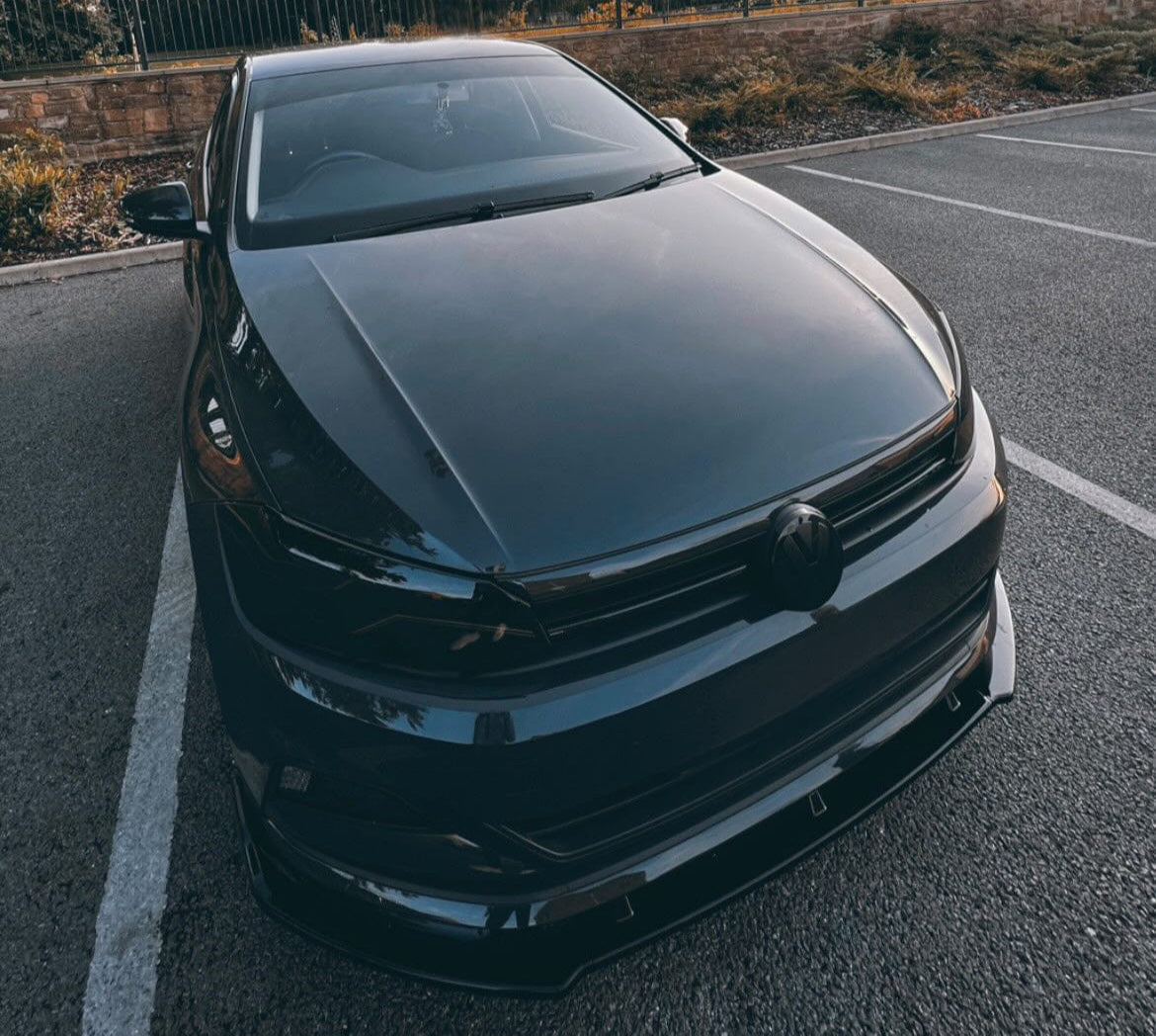 BLAK BY CT SPLITTER VOLKSWAGEN POLO MK6 2017-2020 GLOSS BLACK SPLITTER