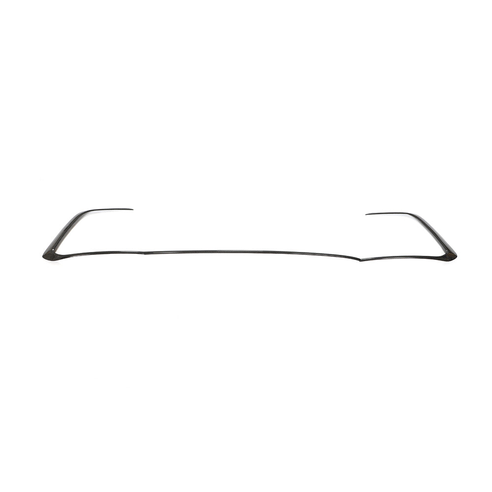 VW GOLF MK8 GTI CARBON FIBRE FRONT TRIM-Accessories-CT CARBON-CT Carbon - High-quality carbon fiber and gloss black aerodynamic parts for premium sports and luxury vehicles.