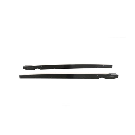 VW GOLF MK8 R CARBON FIBRE SIDE SKIRTS - CT DESIGN-Side Skirts-CT CARBON-CT Carbon - High-quality carbon fiber and gloss black aerodynamic parts for premium sports and luxury vehicles.