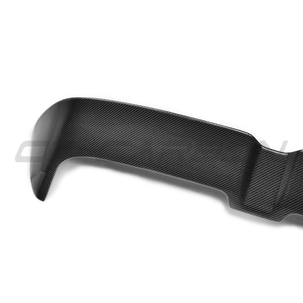 VW GOLF R/GTD/GTI MK7/7.5 2014-2020 CARBON FIBRE SPOILER-Spoiler-CT CARBON-CT Carbon - High-quality carbon fiber and gloss black aerodynamic parts for premium sports and luxury vehicles.