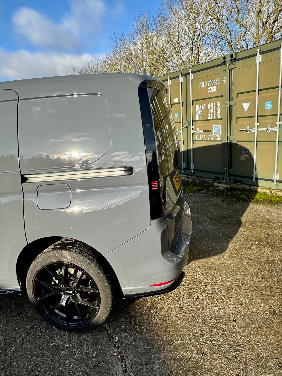 Volkswagen Caddy MK5 - Rear Spats