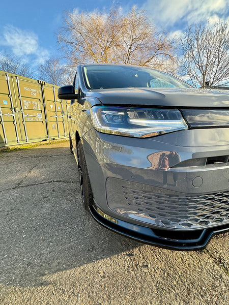 Volkswagen Caddy MK5 - V2 Front Splitter