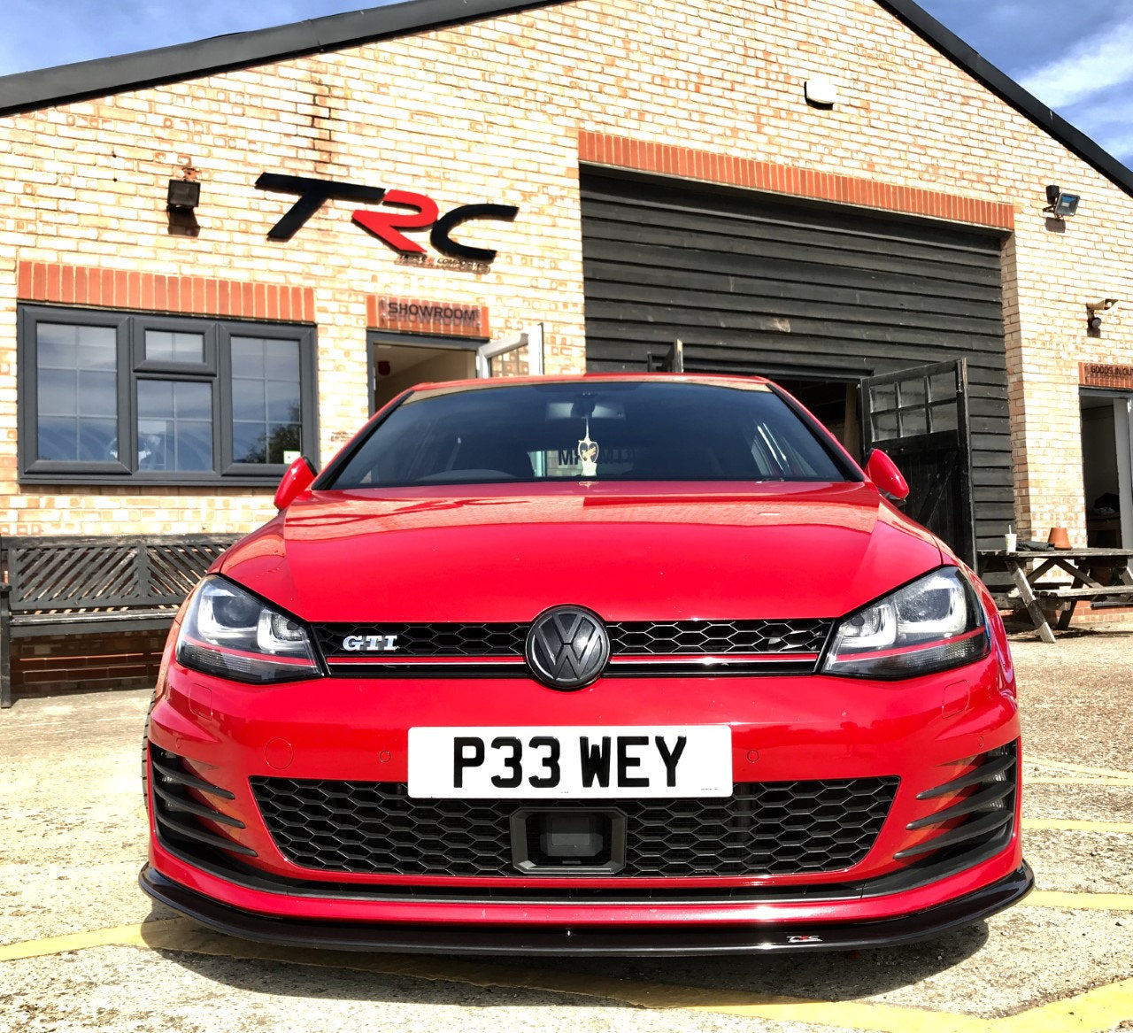 Volkswagen Golf MK7 GTI - V2 Front Splitter