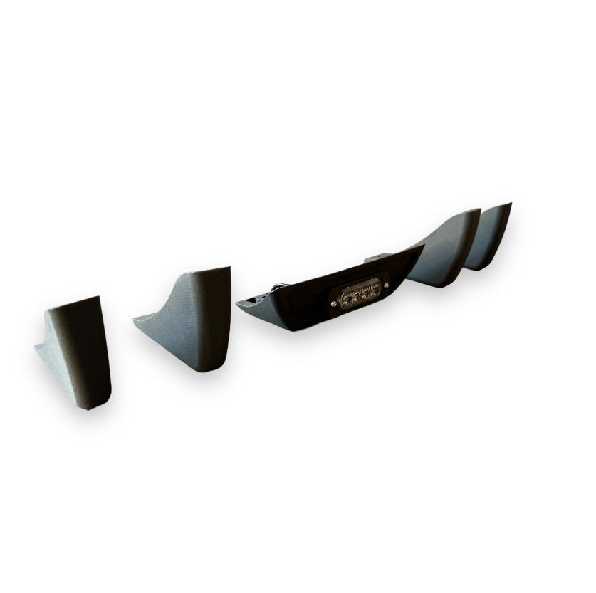 Volkswagen Scirocco MK3 R-Line Facelift - 4 Diffuser Fins & Rain Light