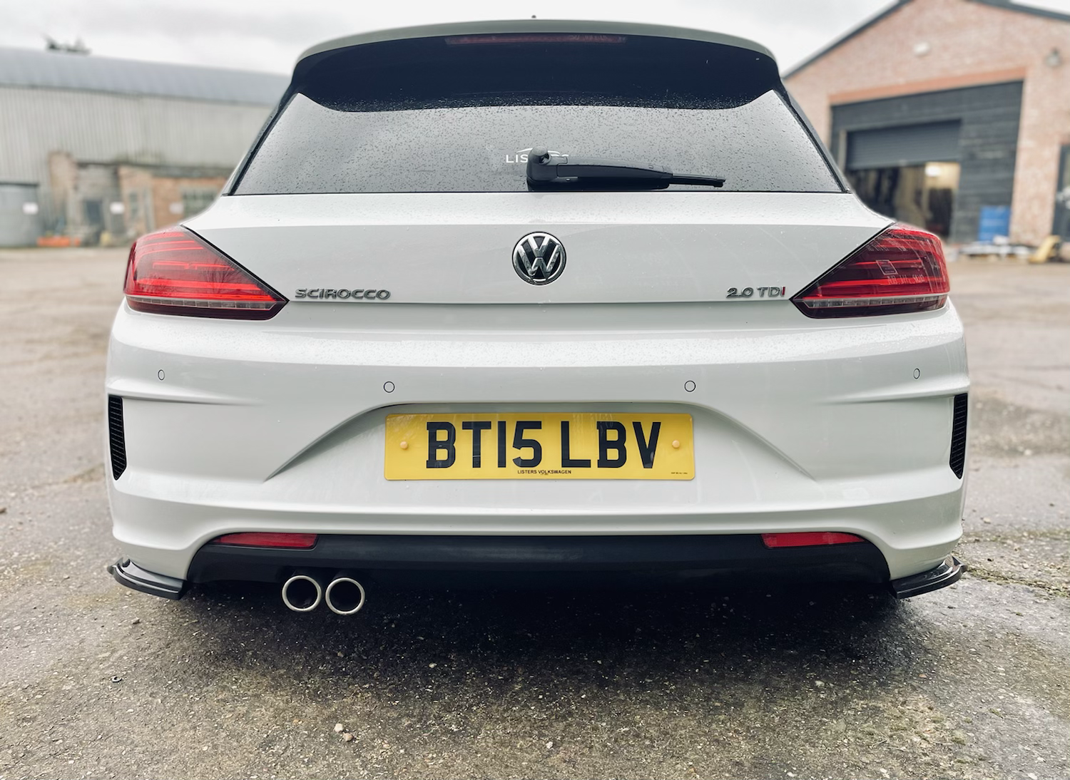 Volkswagen Scirocco MK3 R-Line Facelift - Rear Spats