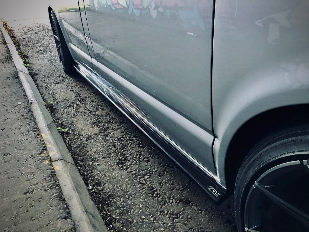 Volkswagen Transporter T5 Sportline Short Wheelbase - Side Skirt Splitters