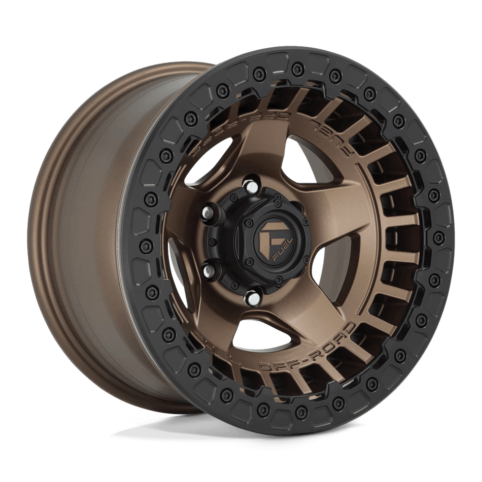 Fuel 1PC D119 WARP BEADLOCK 17x9 ET-15 6x139.7 Matte Bronze