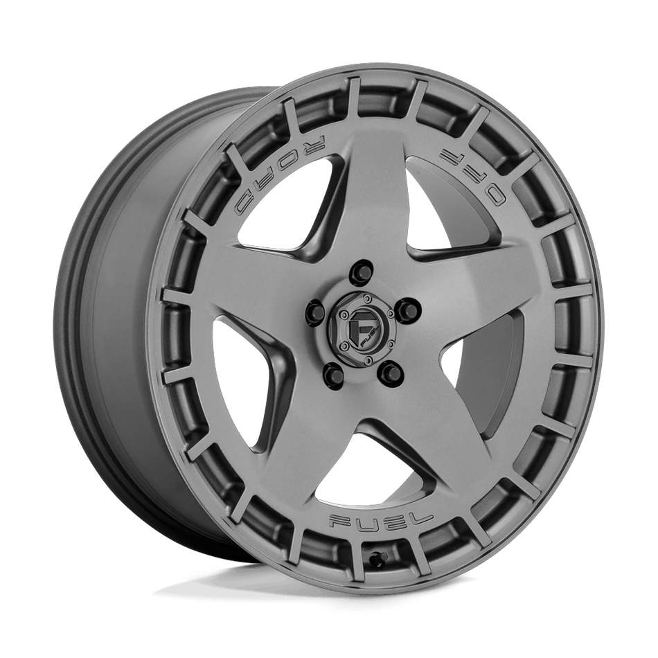Fuel 1PC D734 WARP 20x9 ET30 5x120 Matte Gunmetal