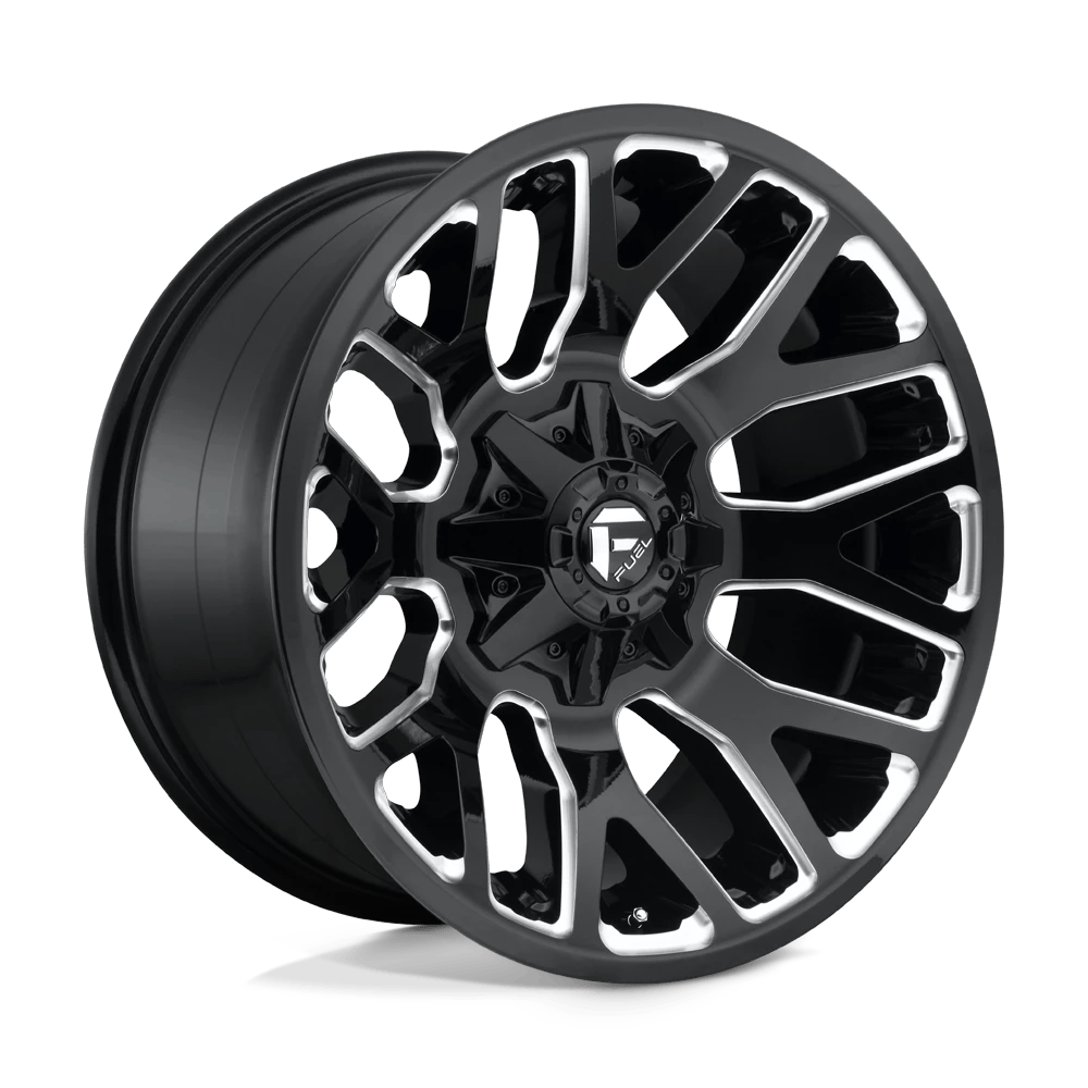 Fuel 1PC D623 WARRIOR 20x10 ET-18 5x114.3/5.0 Gloss Black Milled