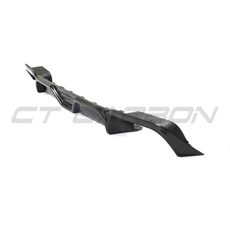 X3M F97 2018-2023 CARBON FIBRE DIFFUSER-Splitter-CT CARBON-CT Carbon - High-quality carbon fiber and gloss black aerodynamic parts for premium sports and luxury vehicles.