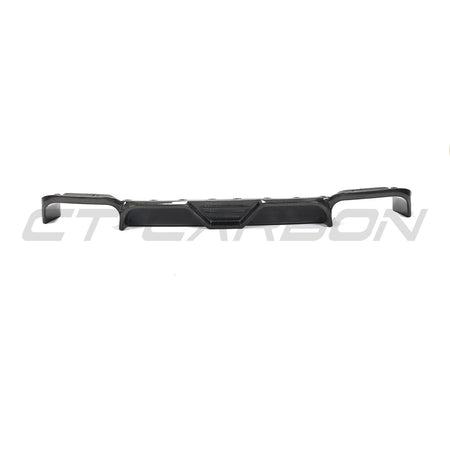 X3M F97 2018-2023 CARBON FIBRE DIFFUSER-Splitter-CT CARBON-CT Carbon - High-quality carbon fiber and gloss black aerodynamic parts for premium sports and luxury vehicles.