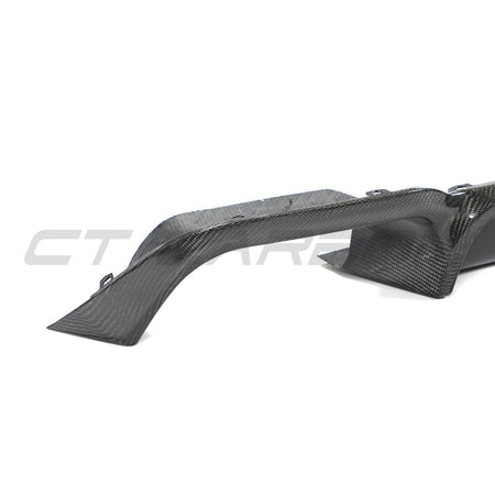 X3M F97 2018-2023 CARBON FIBRE DIFFUSER-Splitter-CT CARBON-CT Carbon - High-quality carbon fiber and gloss black aerodynamic parts for premium sports and luxury vehicles.