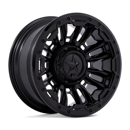 XD XD870 BOMBER 20x9 ET20 5x127/5.5 Matte Black w/ Gloss Black Ring