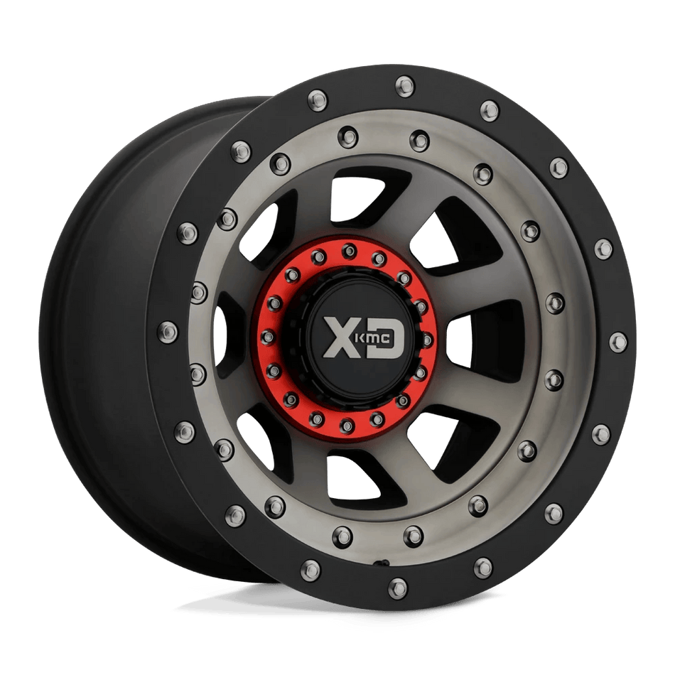 XD XD137 FMJ 20x10 ET-18 8x165.1 Satin Black w/ Dark Tint
