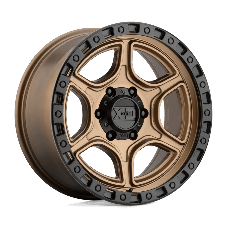 XD XD139 PORTAL 18x8.5 ET0 6x139.7 Satin Bronze w/ Satin Black Lip