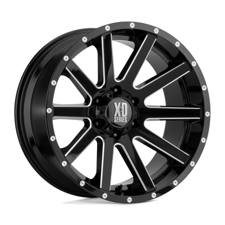XD XD818 HEIST 20x10 ET-24 6x139.7 Satin Black Milled