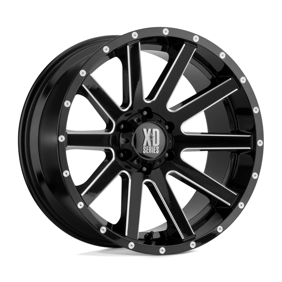 XD XD818 HEIST 20x10 ET-24 6x139.7 Satin Black Milled