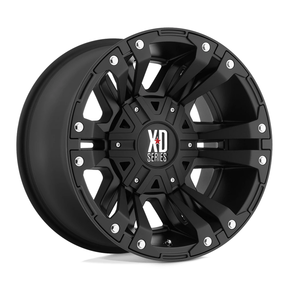 XD XD822 MONSTER II 17x9 ET18 6x114.3 Matte Black